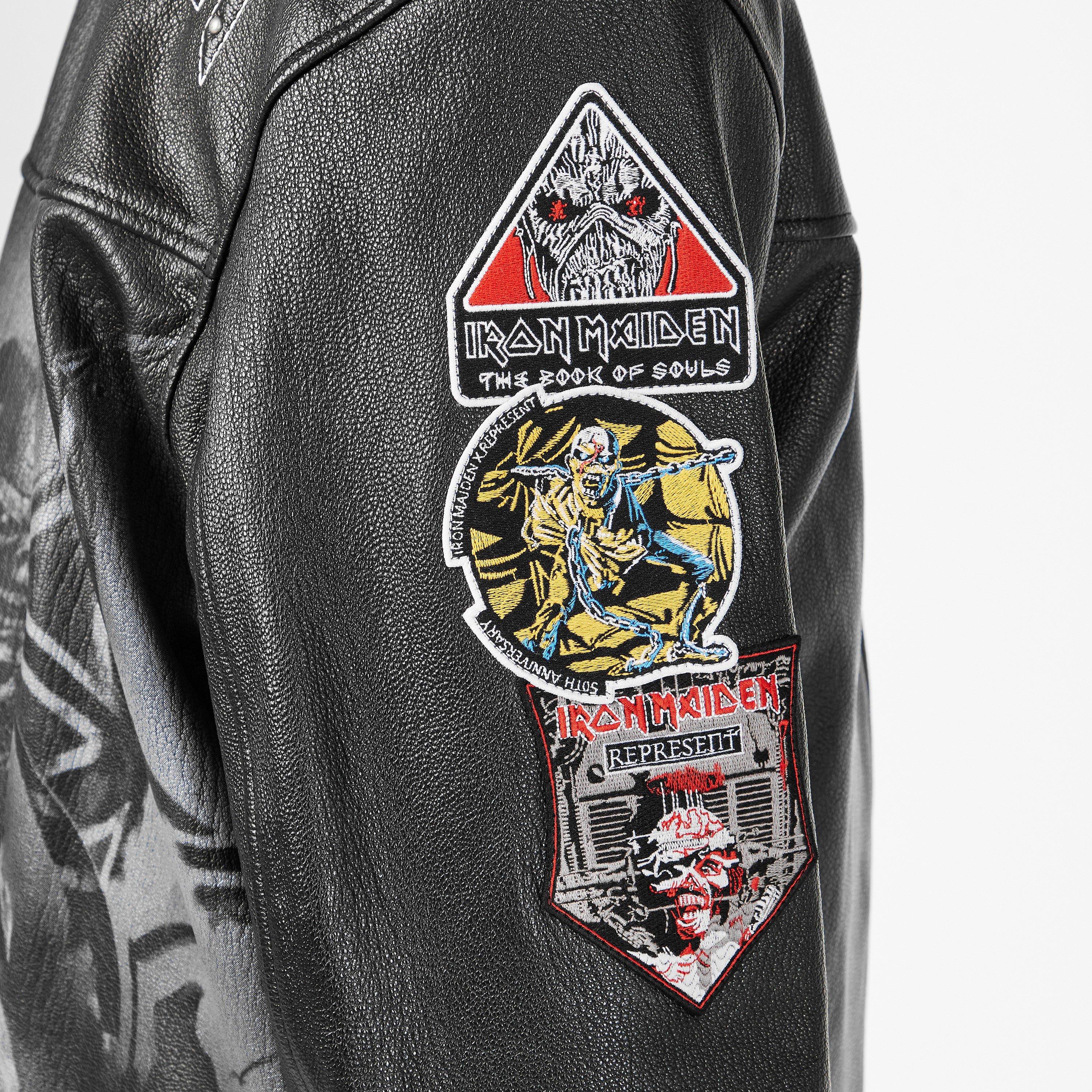 Trooper x Iron Maiden Leather Jacket