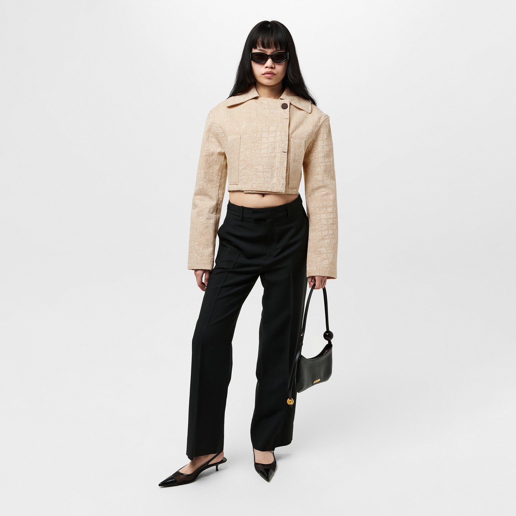 Marino De-Nimes Cropped Jacket