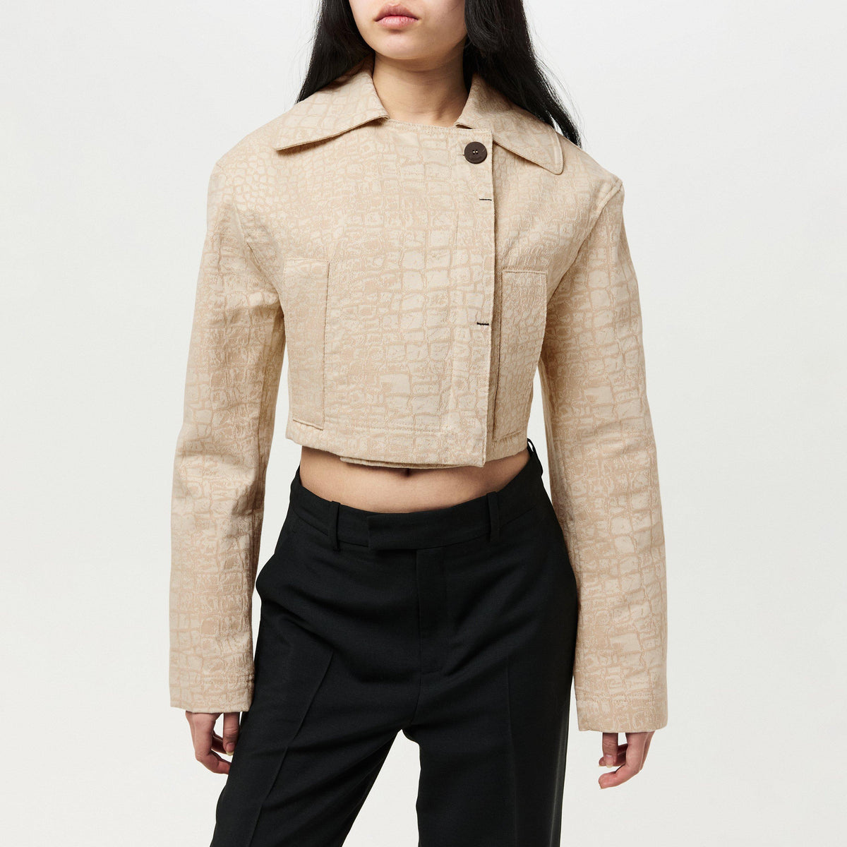 Marino De-Nimes Cropped Jacket