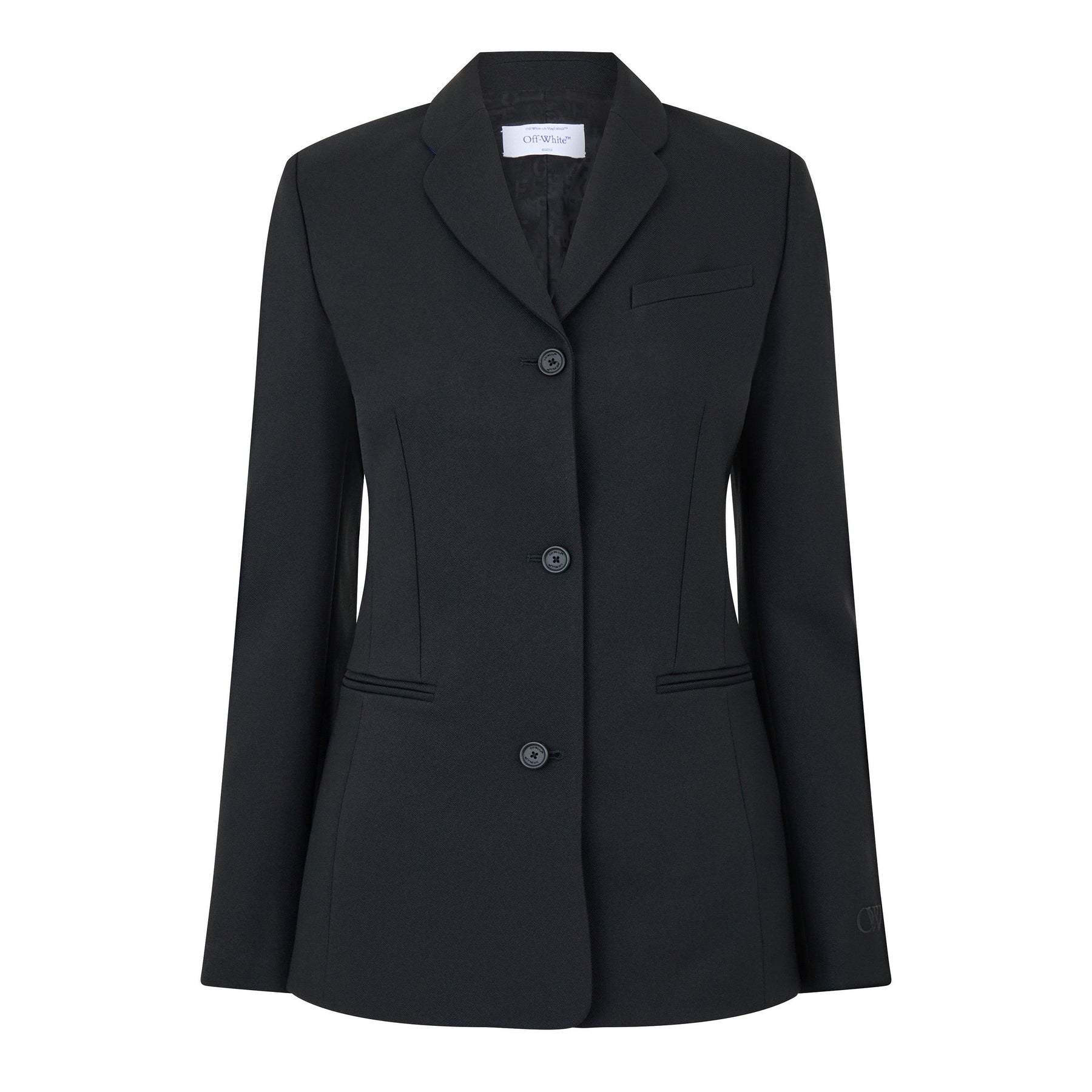 Darted Twill Blazer