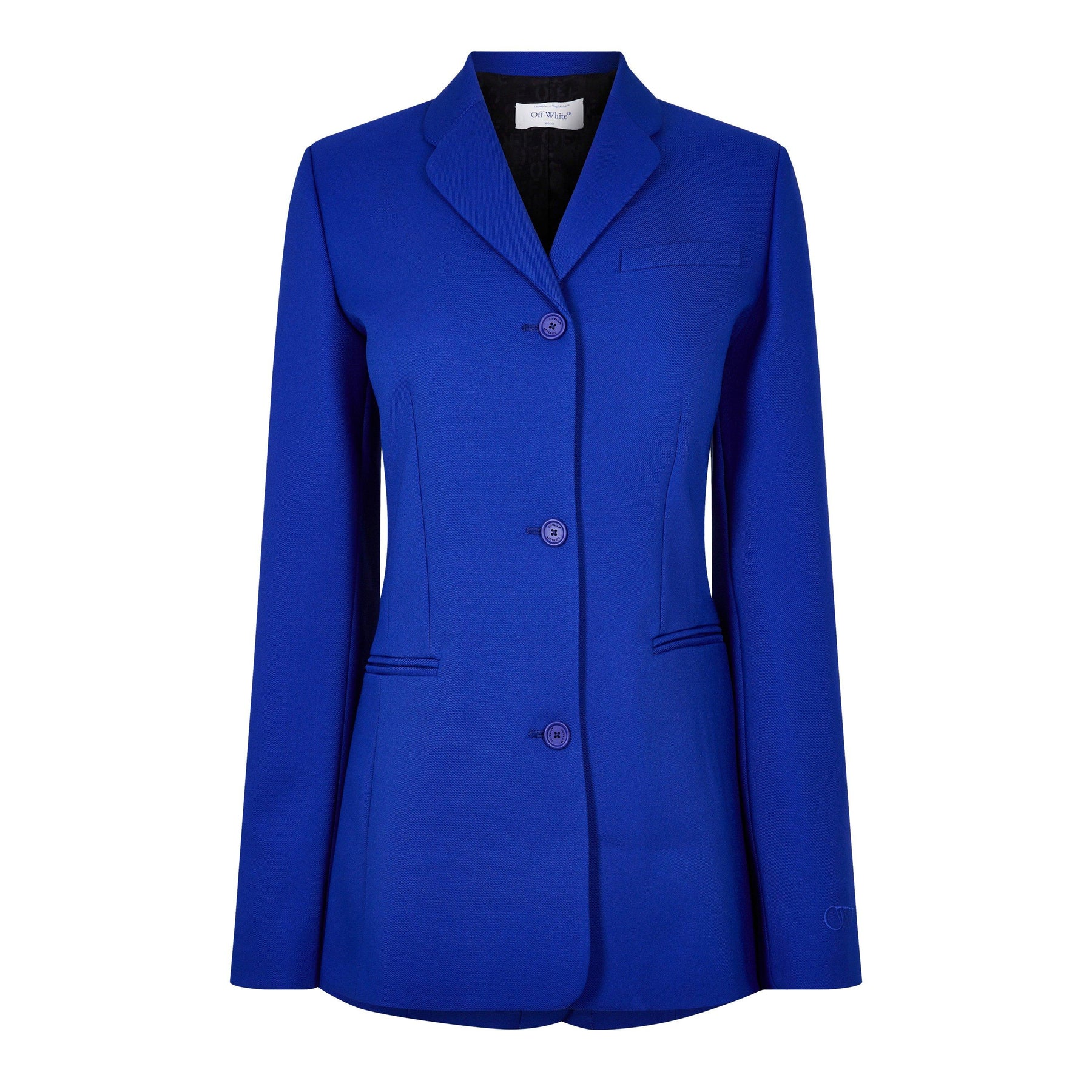 Darted Twill Blazer