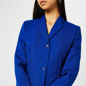 Darted Twill Blazer