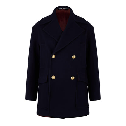 Embroidered Palms Short Coat