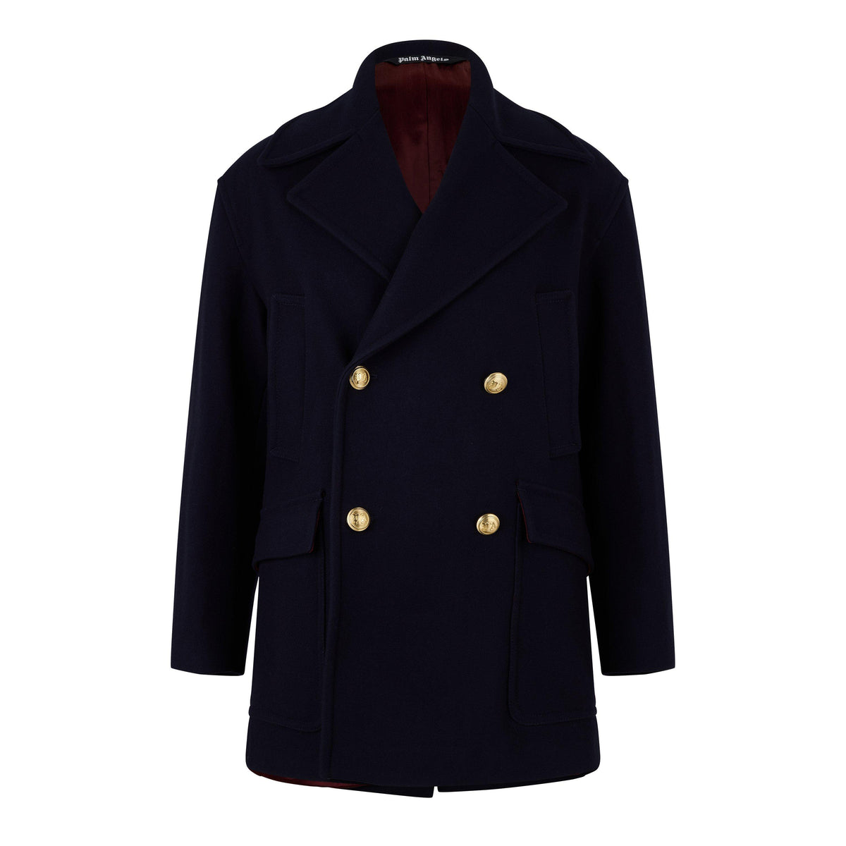 Embroidered Palms Short Coat