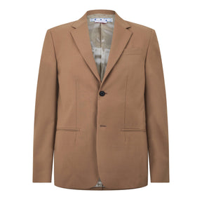 Men's Double Breasted Drill Blazer