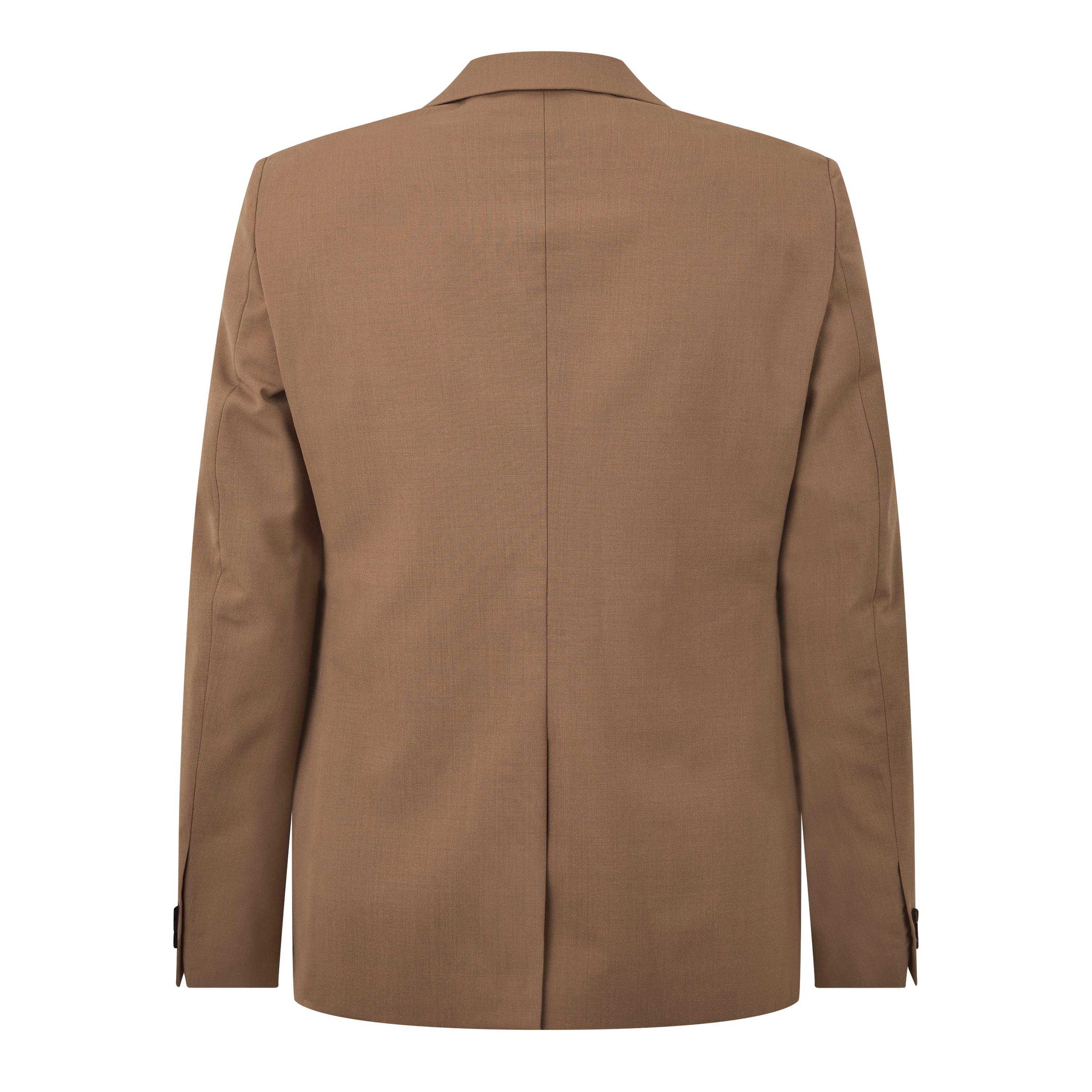 Double Breasted Drill Relaxed Blazer