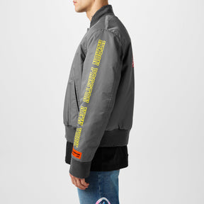 Nylon Varsity Jacket