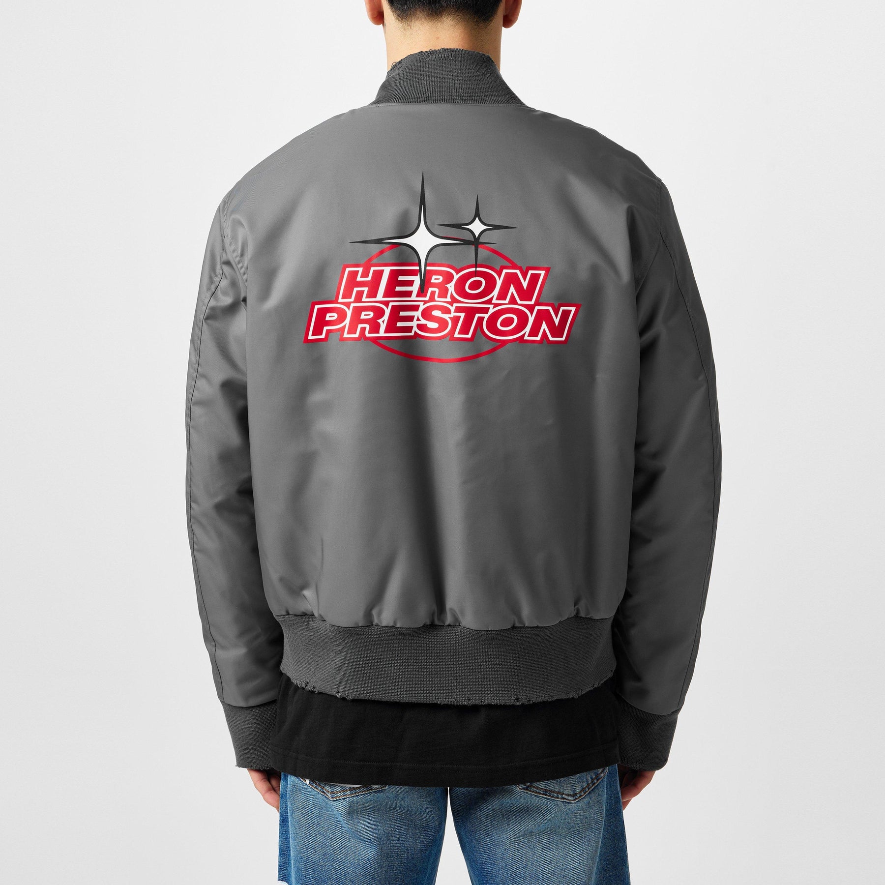 Nylon Varsity Jacket