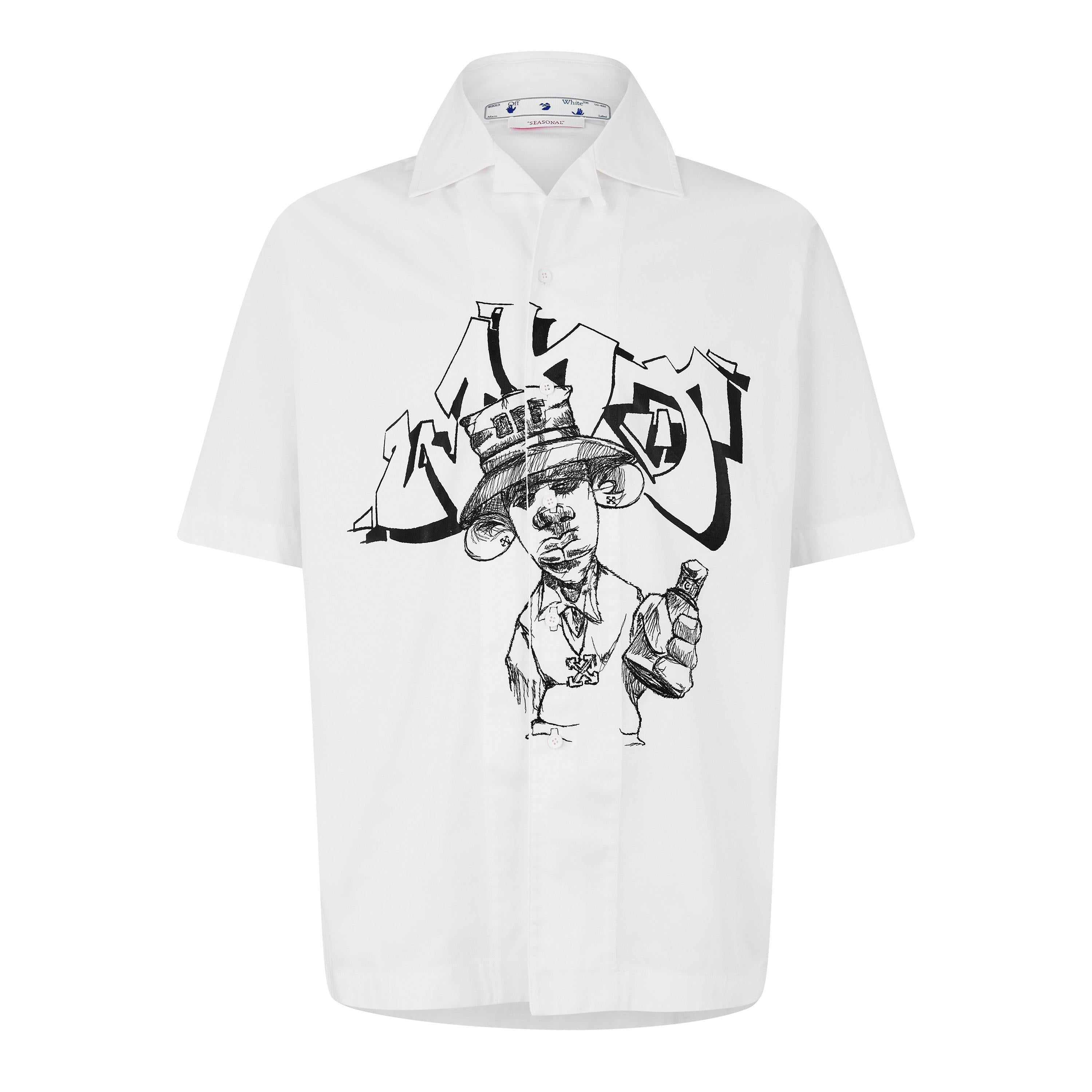 Graff Freestyle P Graphic Print Overshirt