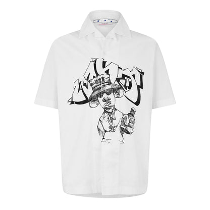 Graff Freestyle P Graphic Print Overshirt