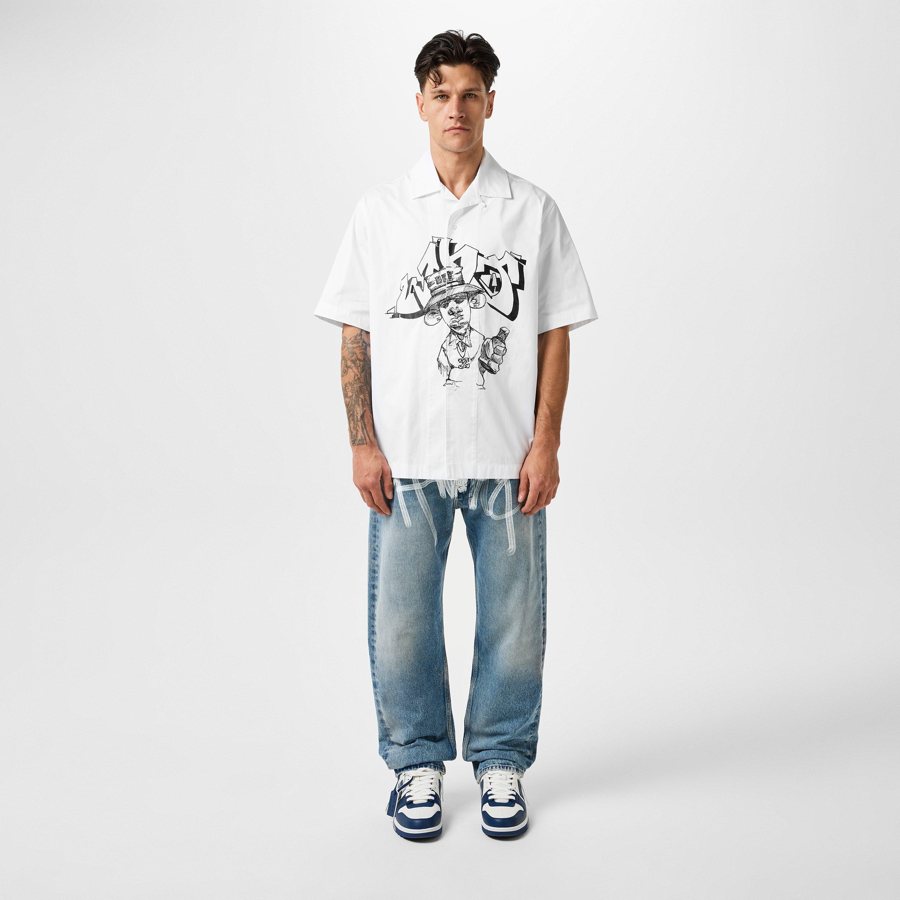 Graff Freestyle P Graphic Print Overshirt