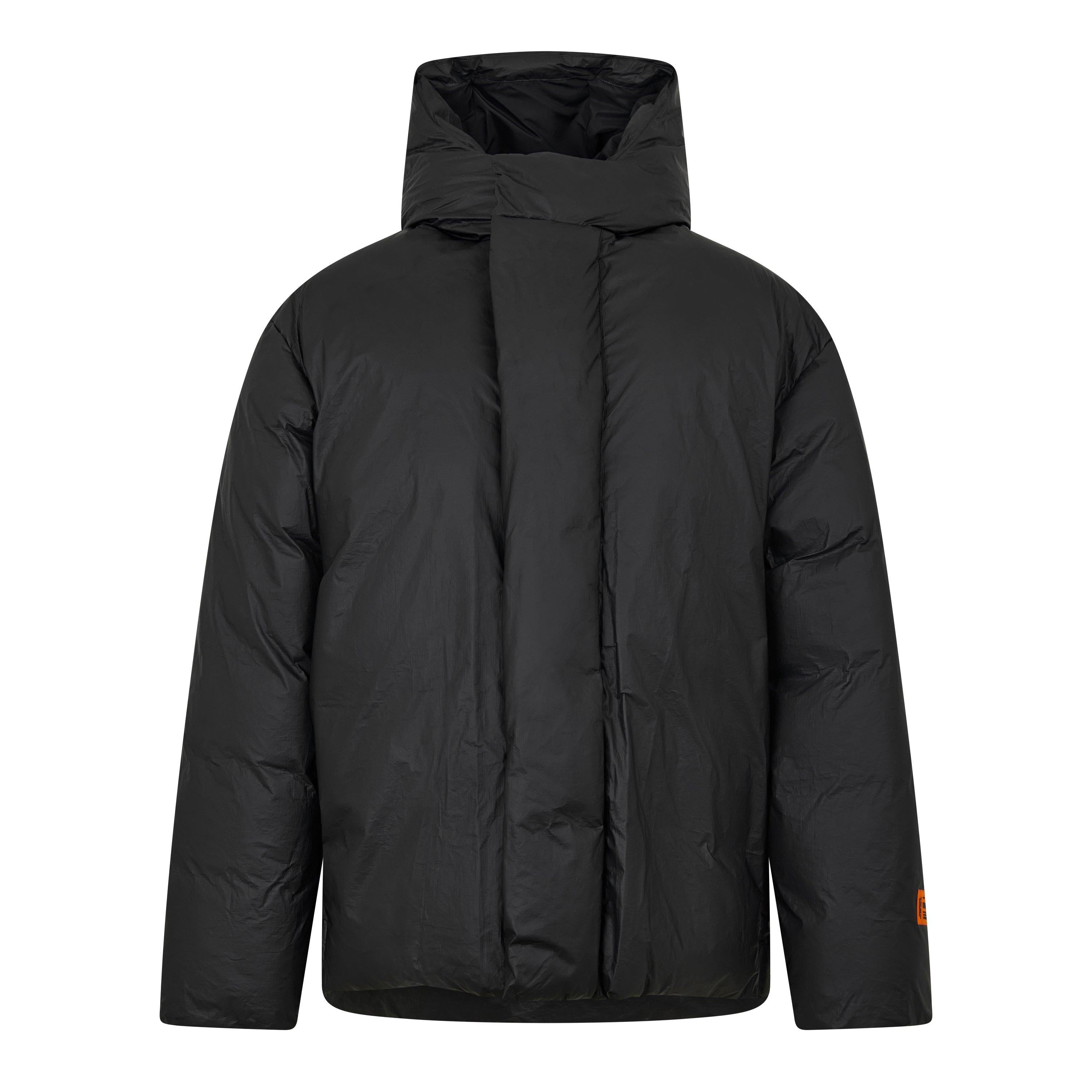 Hooded Insulated Short Puffer Jacket