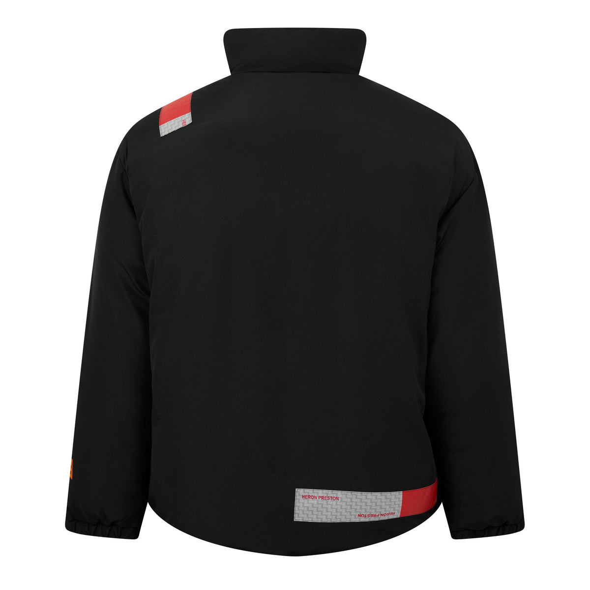 Logo-Patch Padded Coat