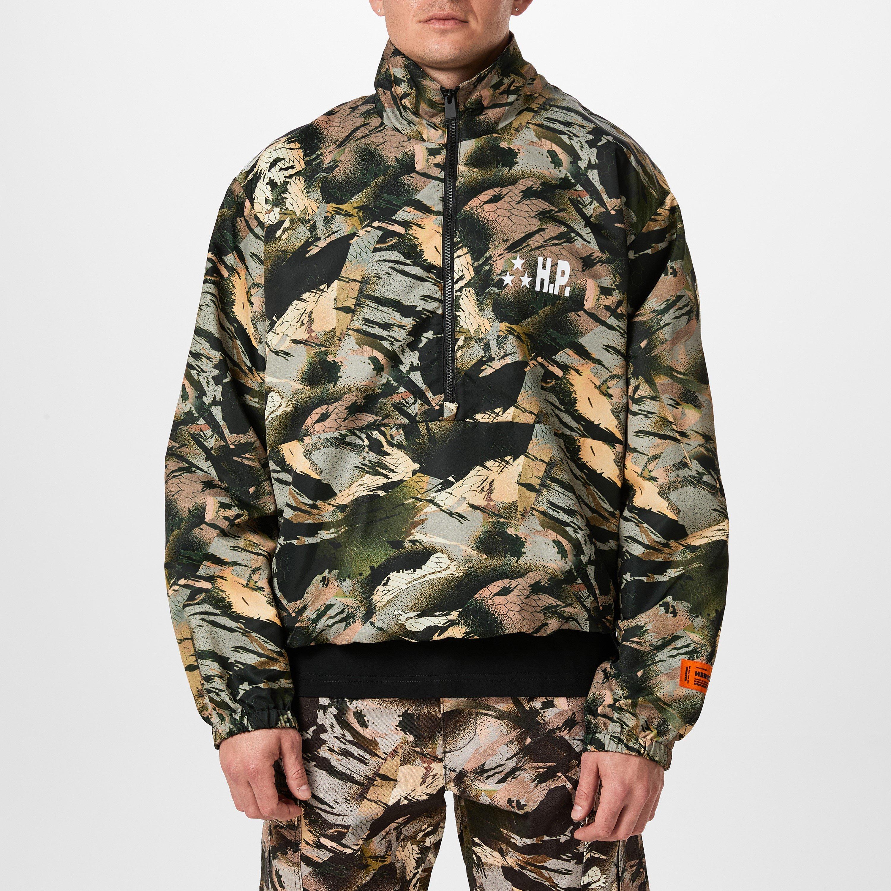 Camouflage Tape Windbreaker