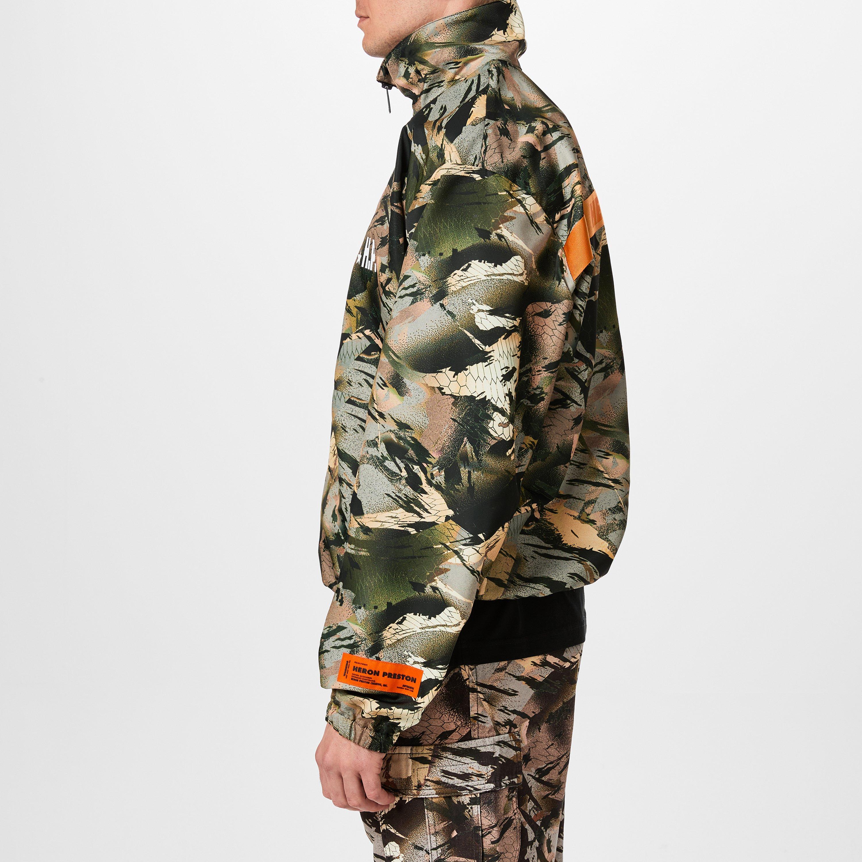 Camouflage Tape Windbreaker
