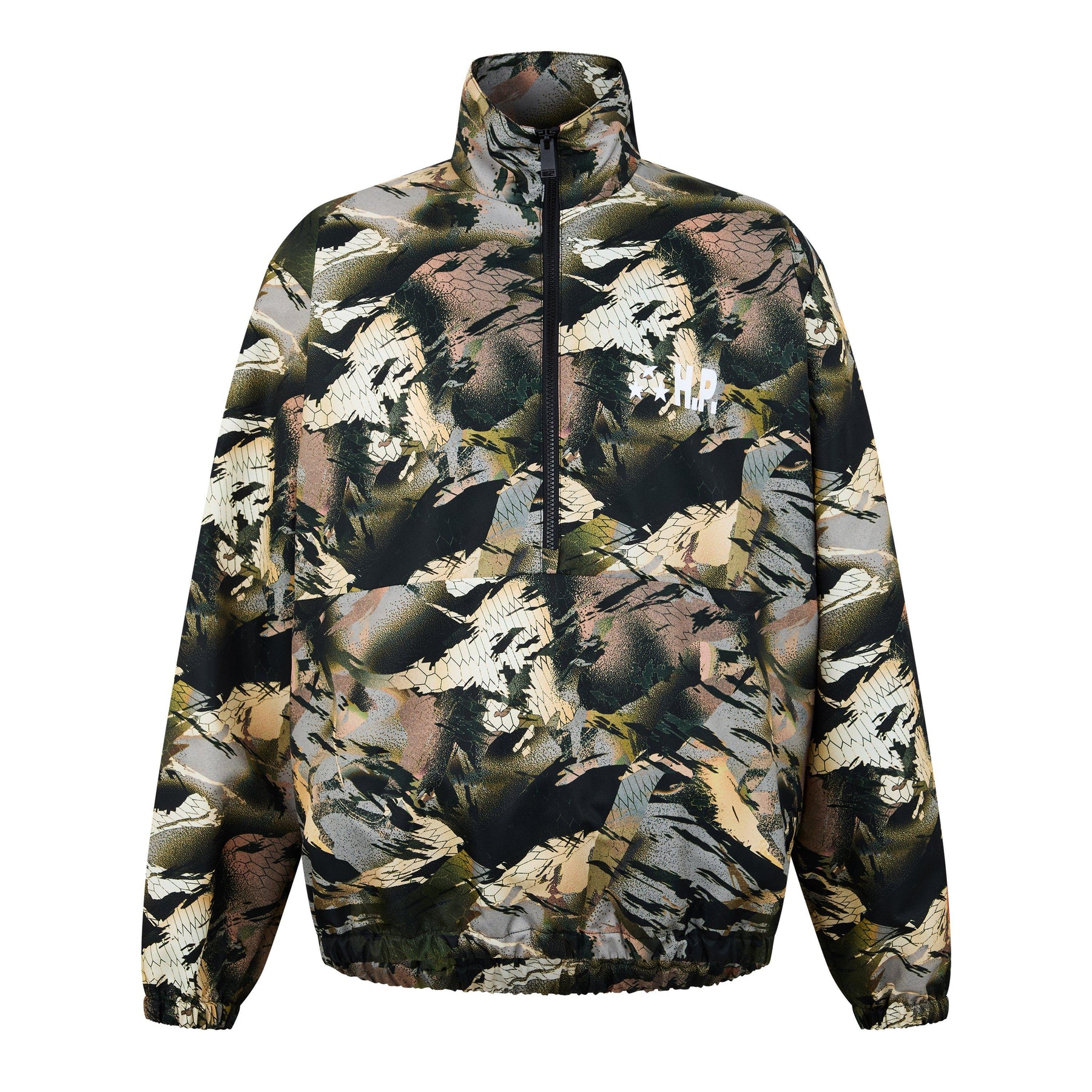 Camouflage Tape Windbreaker