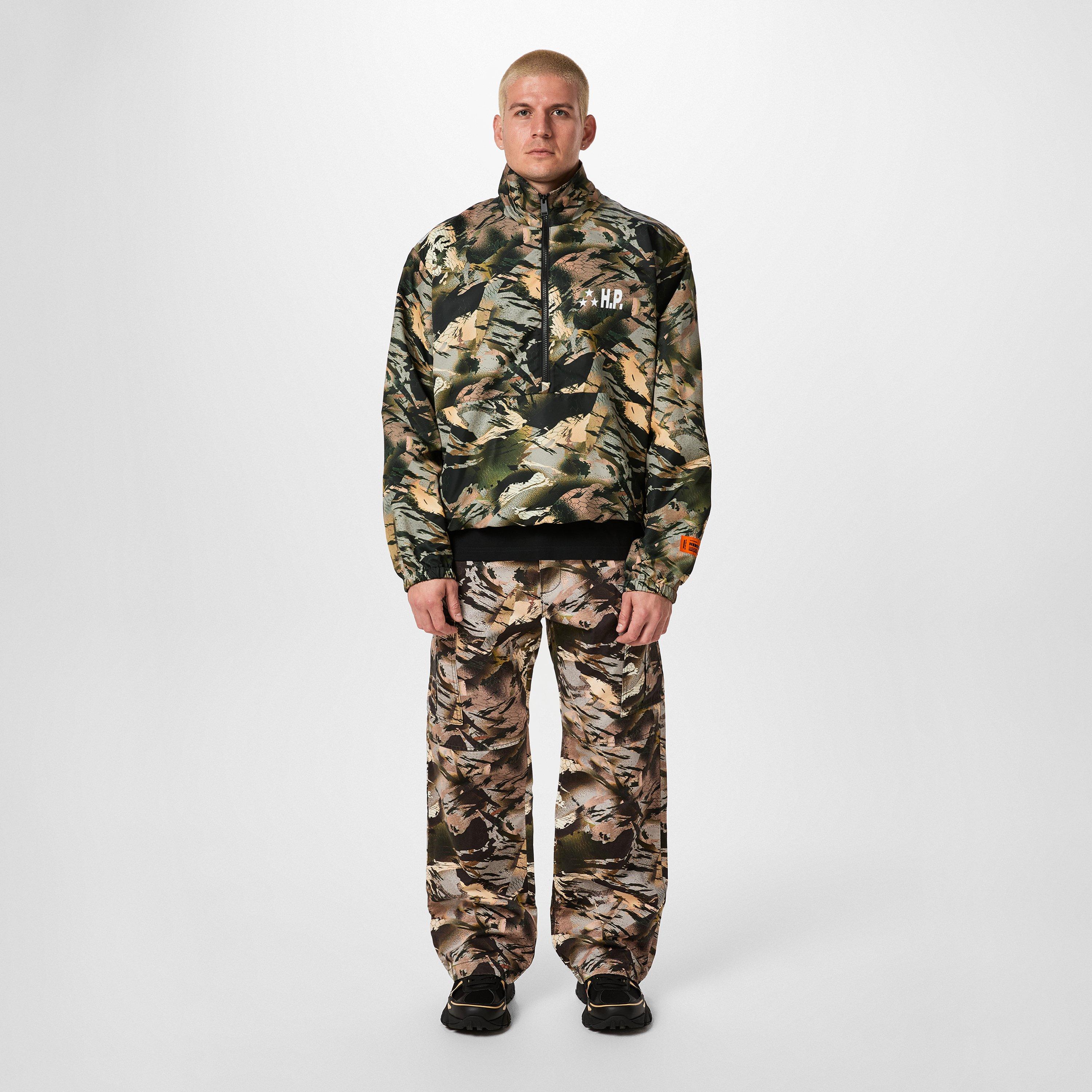 Camouflage Tape Windbreaker
