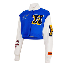 Heron Patch Varsity Jacket