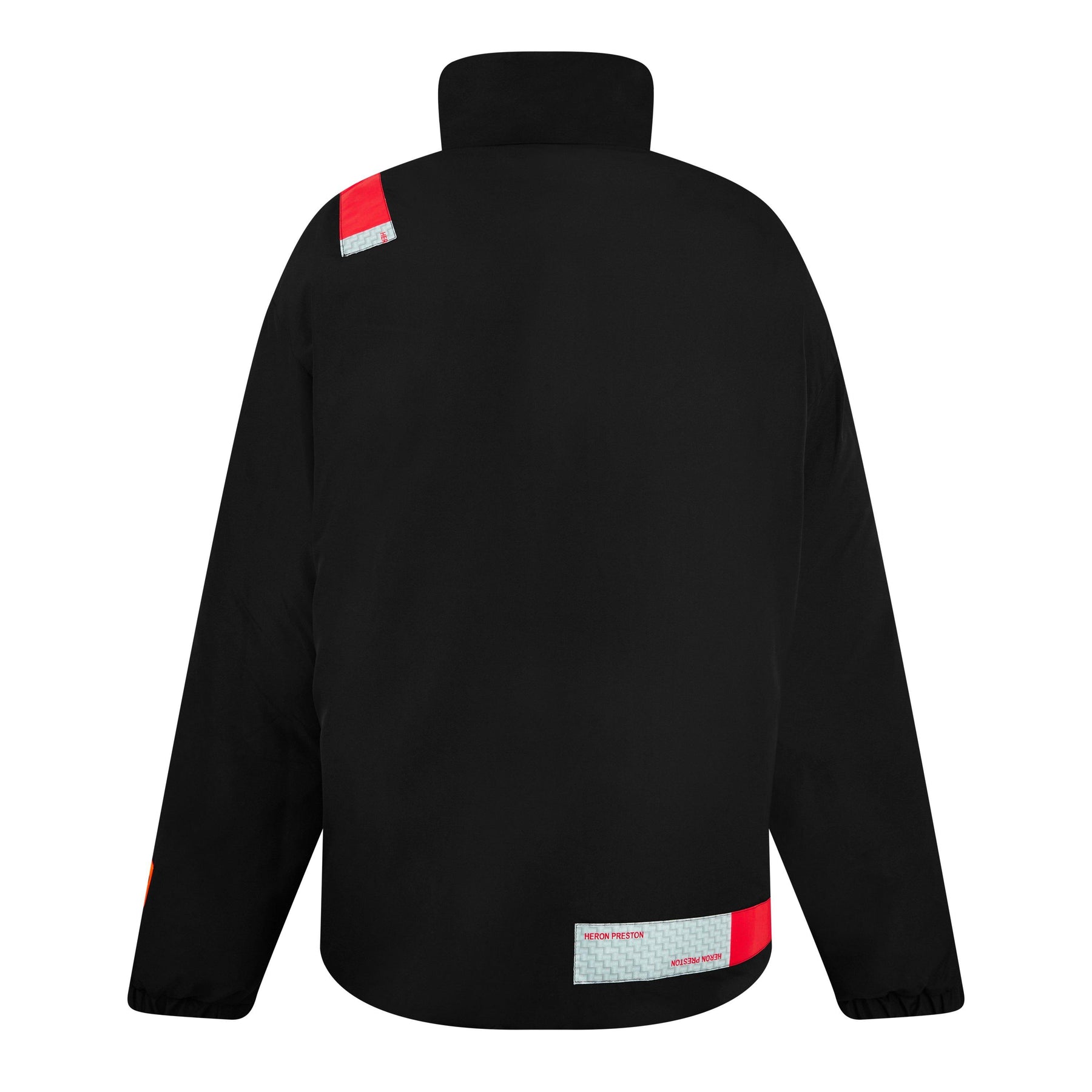 Logo Patch Padded Coat