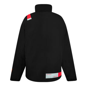 Logo Patch Padded Coat