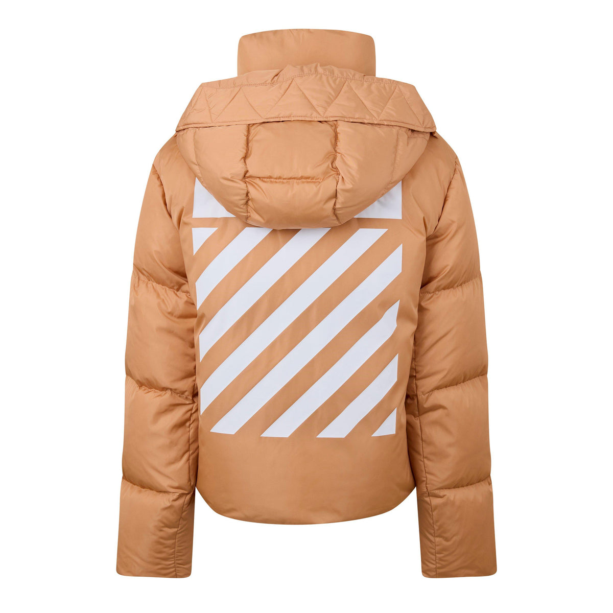 Diagonal Puffer Jacket