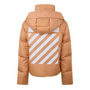 Diagonal Puffer Jacket