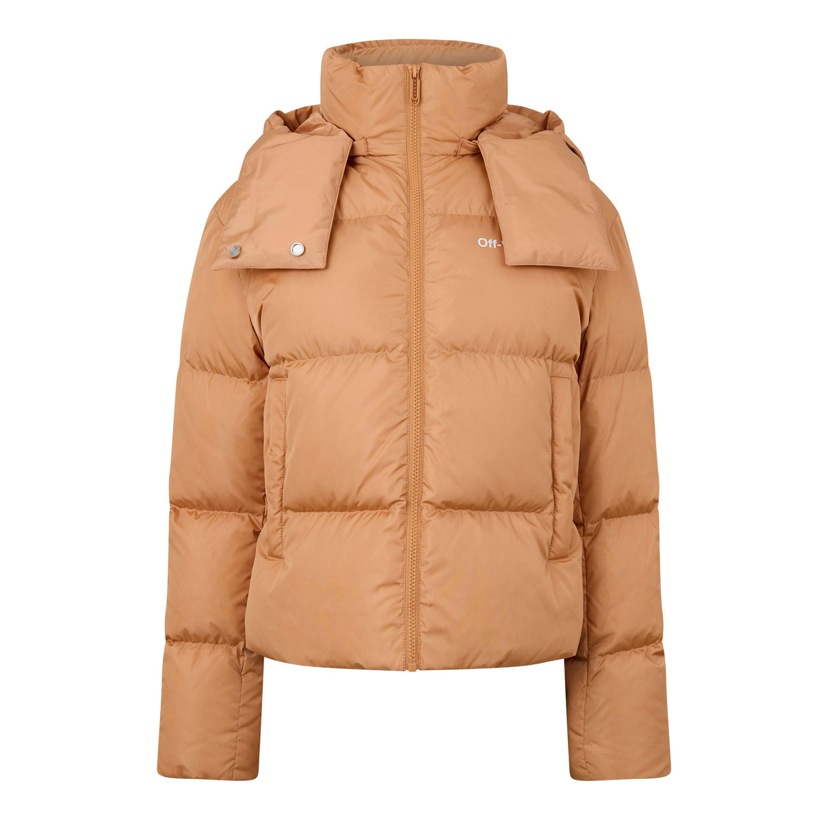 Diagonal Puffer Jacket
