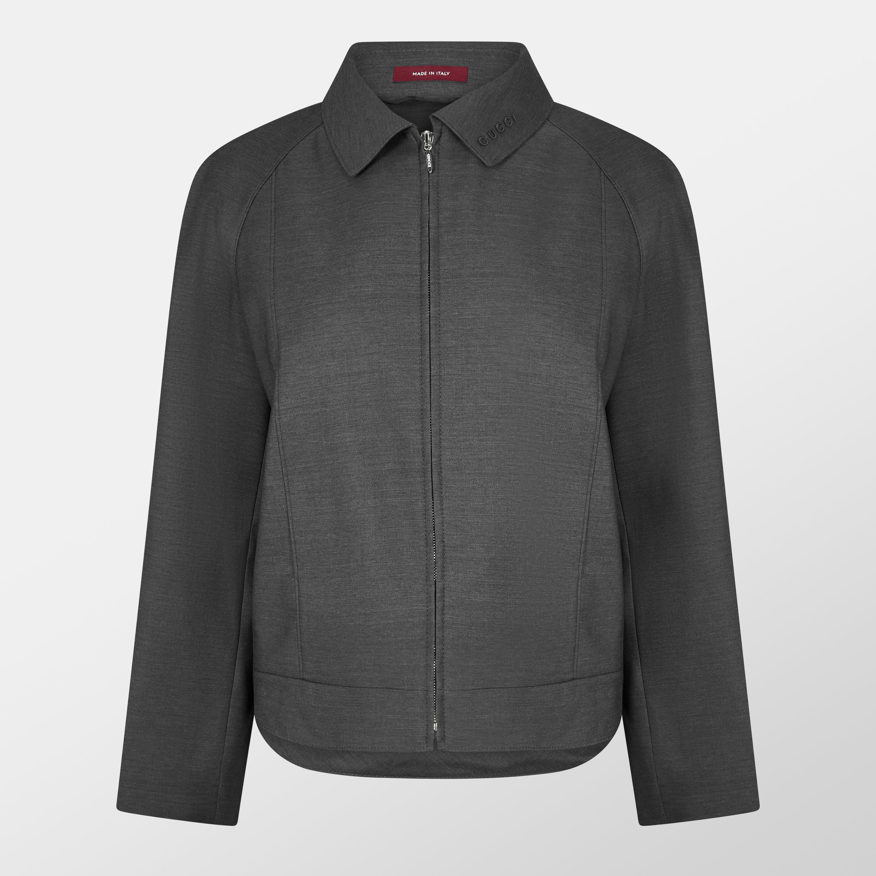 Wool Bomber Jacket