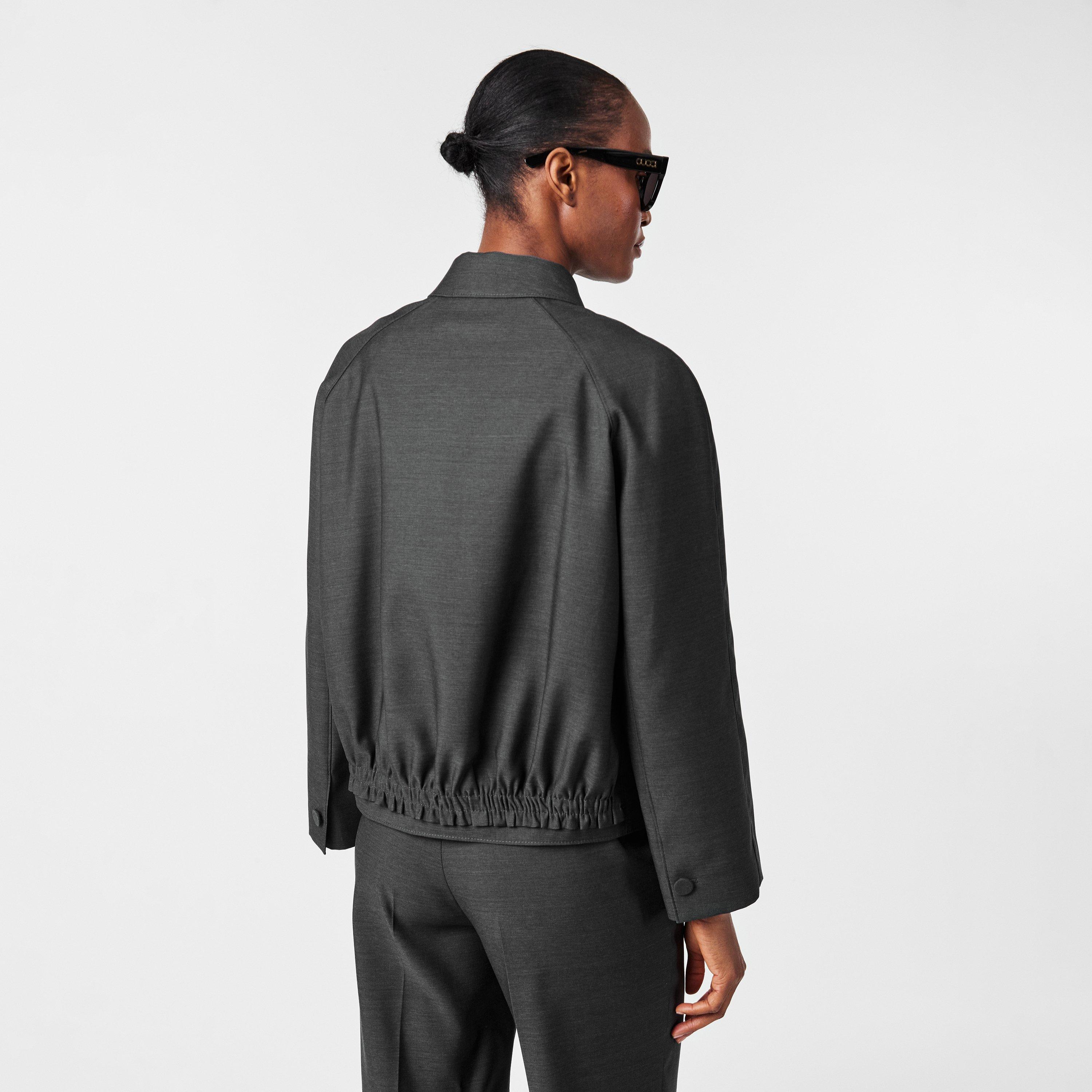 Wool Bomber Jacket