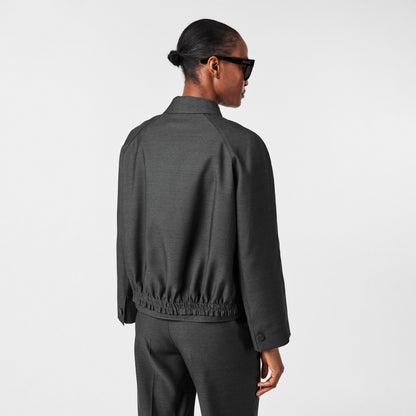 Wool Bomber Jacket