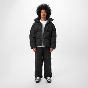 Patch Puffer Jacket