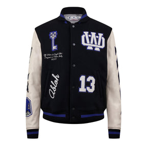 Patch Detail Bomber Jacket