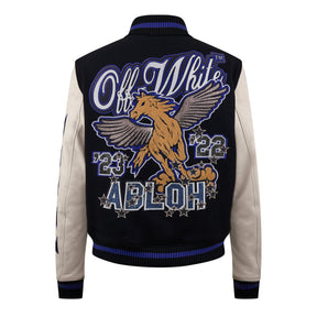 Patch Detail Bomber Jacket