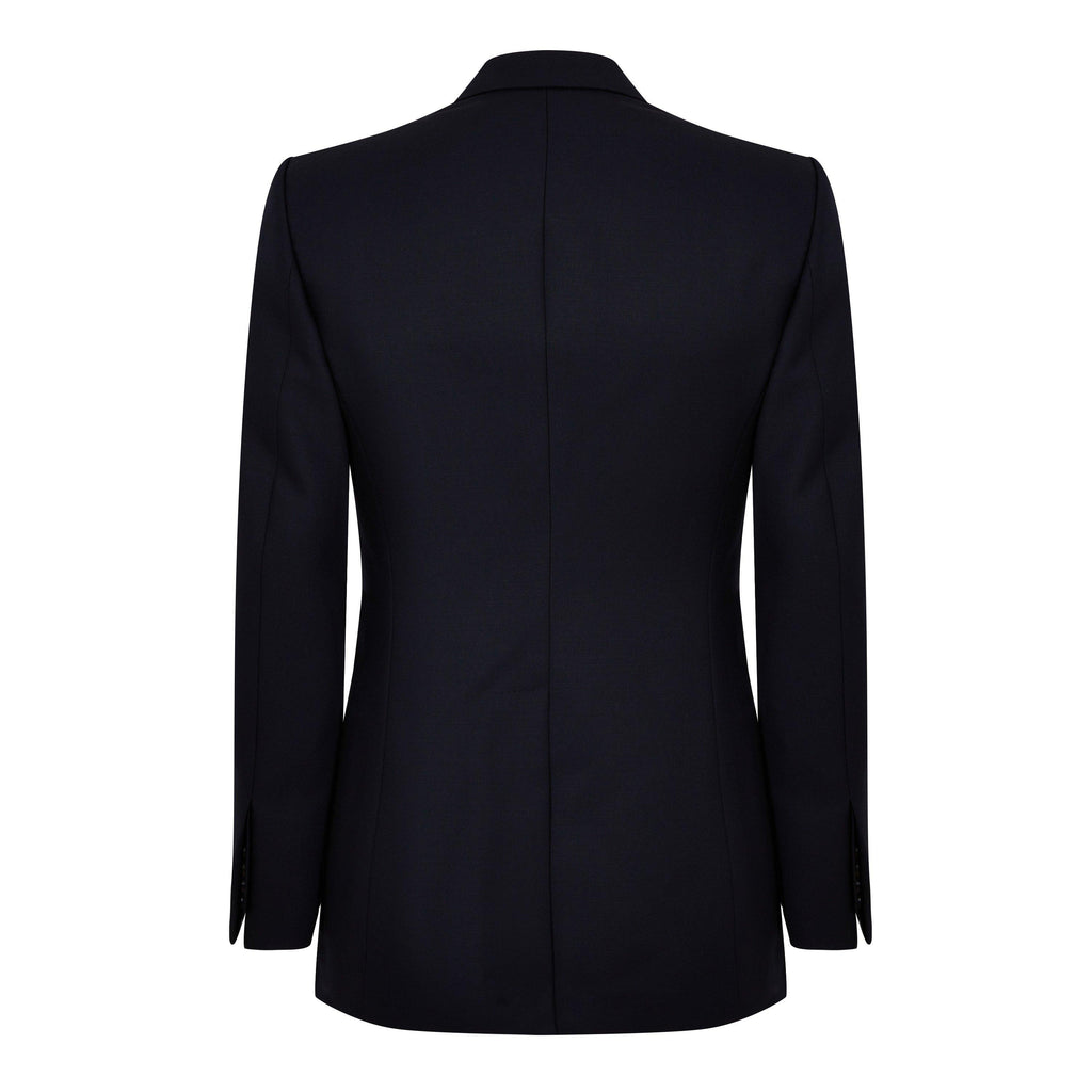 Neat Shoulder Double-Breasted Jacket.