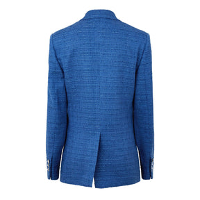 Bouclé Tweed Slim Blazer