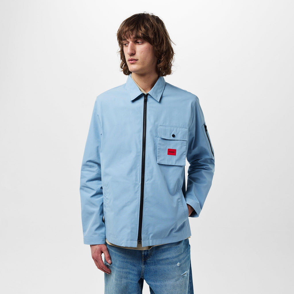 Men's Zip-Through Overshirt