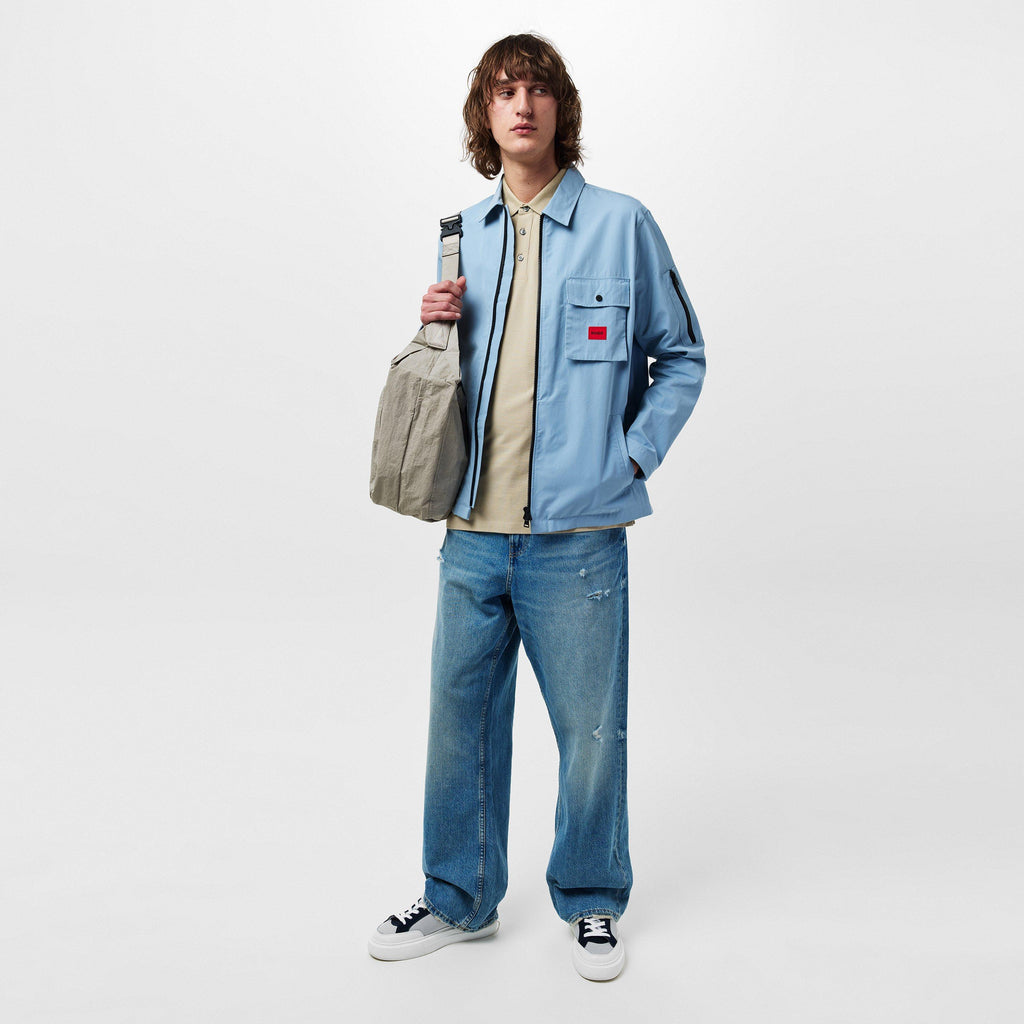 Men's Zip-Through Overshirt