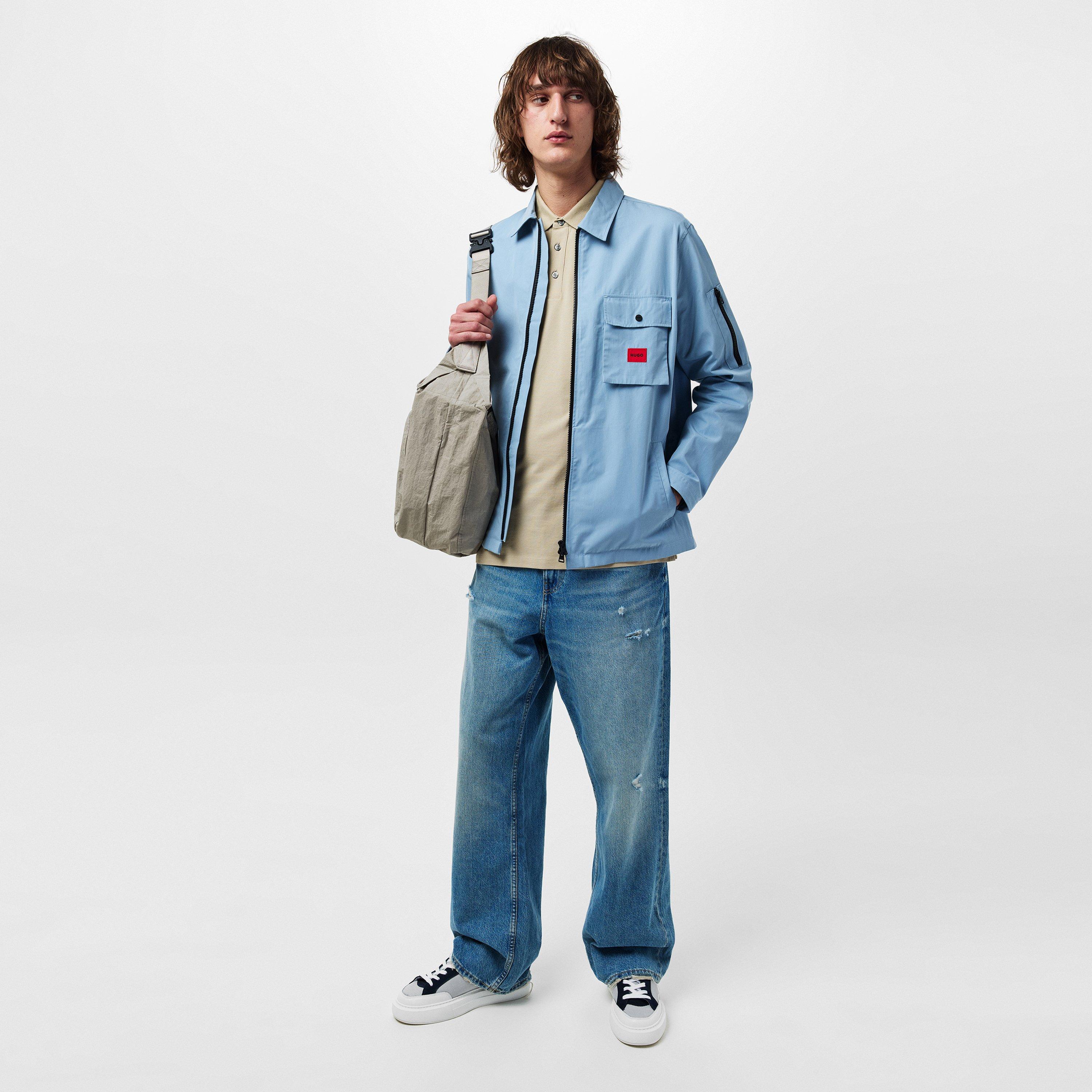 Men's Zip-Through Overshirt