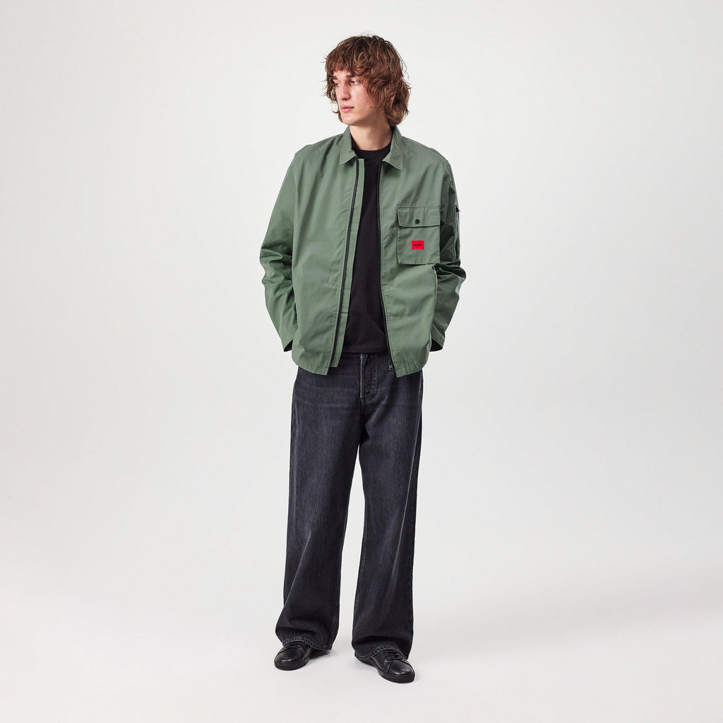 Men's Zip-Through Overshirt