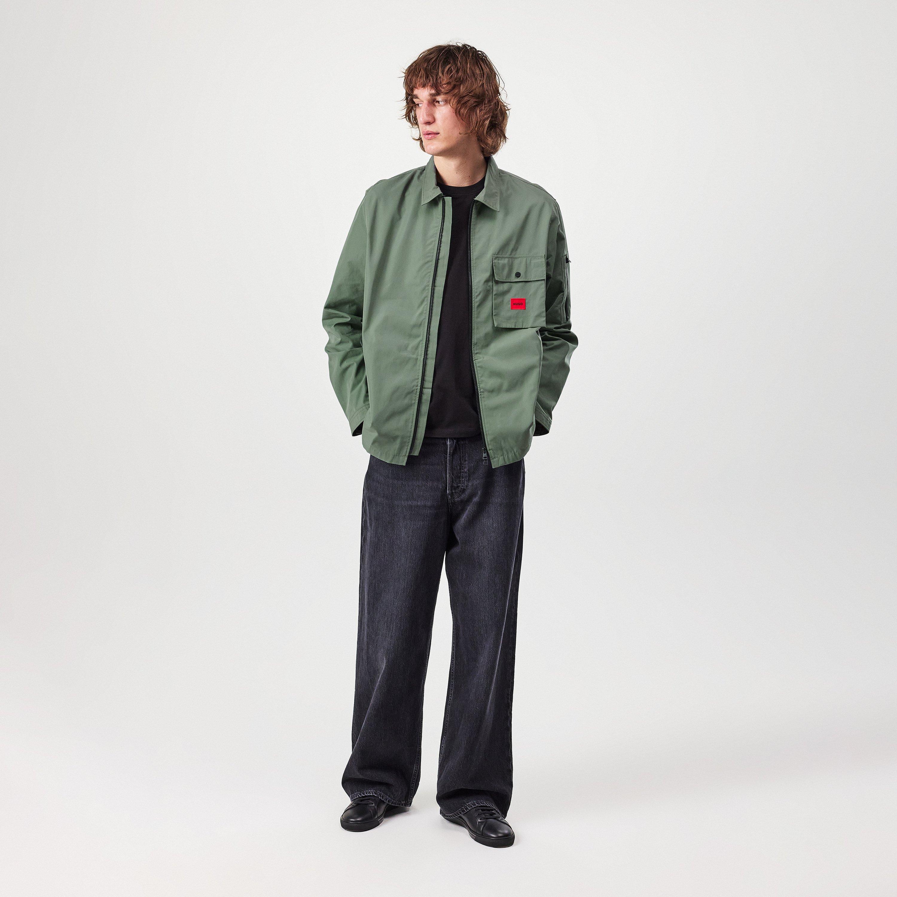 Men's Zip-Through Overshirt