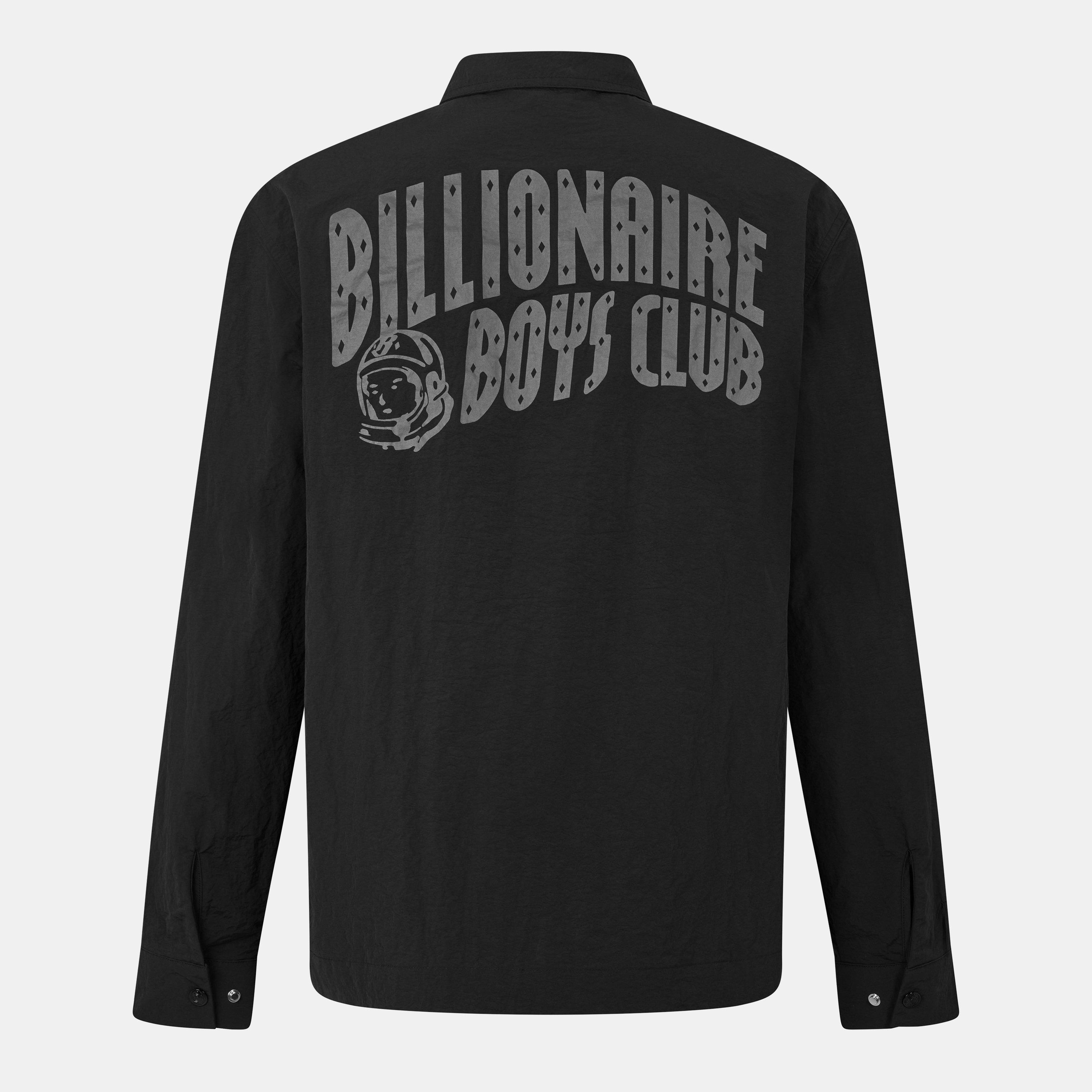 Arch Logo Long Sleeve Overshirt
