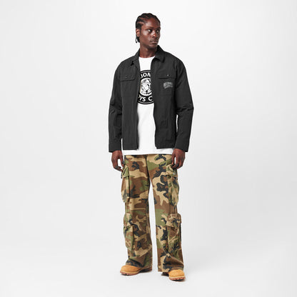 Arch Logo Long Sleeve Overshirt