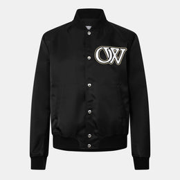 Monogram Long Sleeve Bomber Jacket