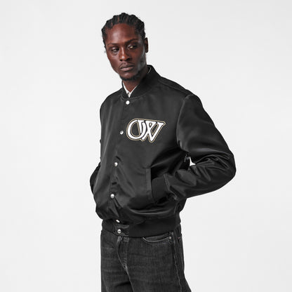 Monogram Long Sleeve Bomber Jacket