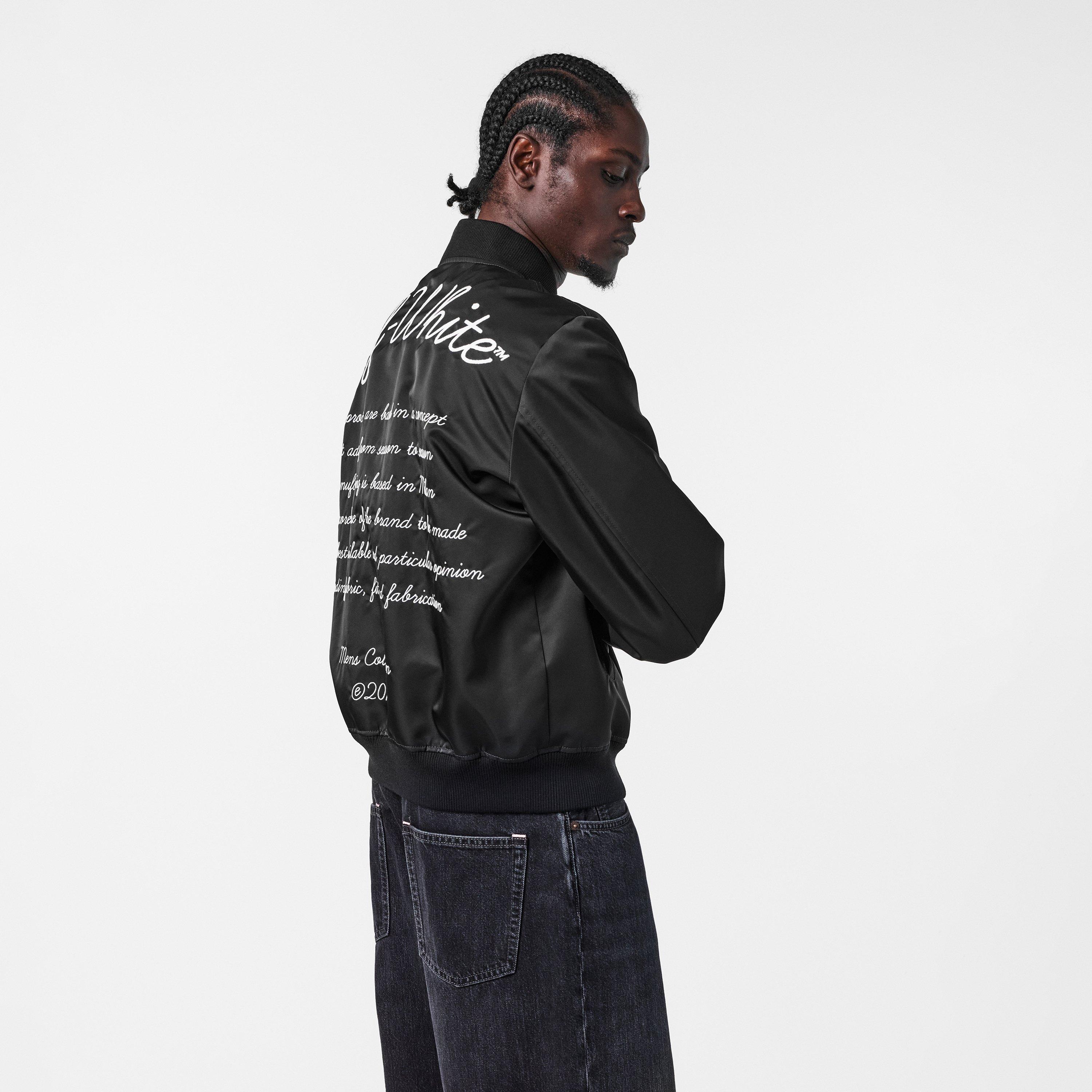 Monogram Long Sleeve Bomber Jacket