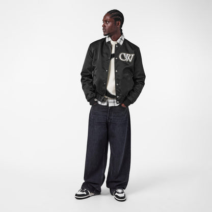 Monogram Long Sleeve Bomber Jacket