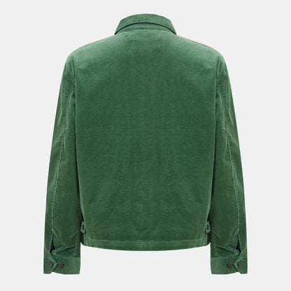 WaleCord Textured Weather-Resistant Windbreaker