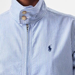 Seersucker Windbreaker Jacket