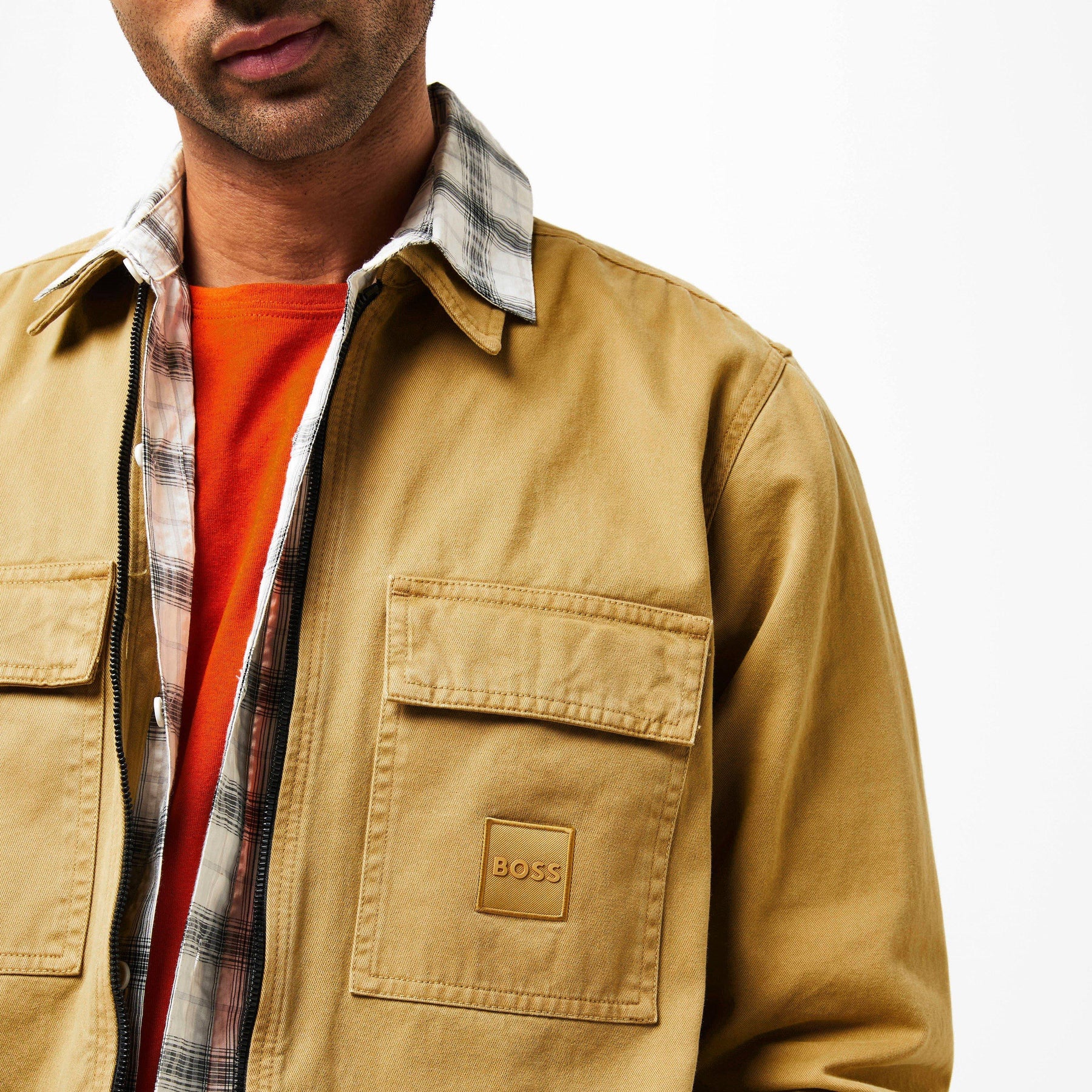 Men's Lovel Zipped Overshirt