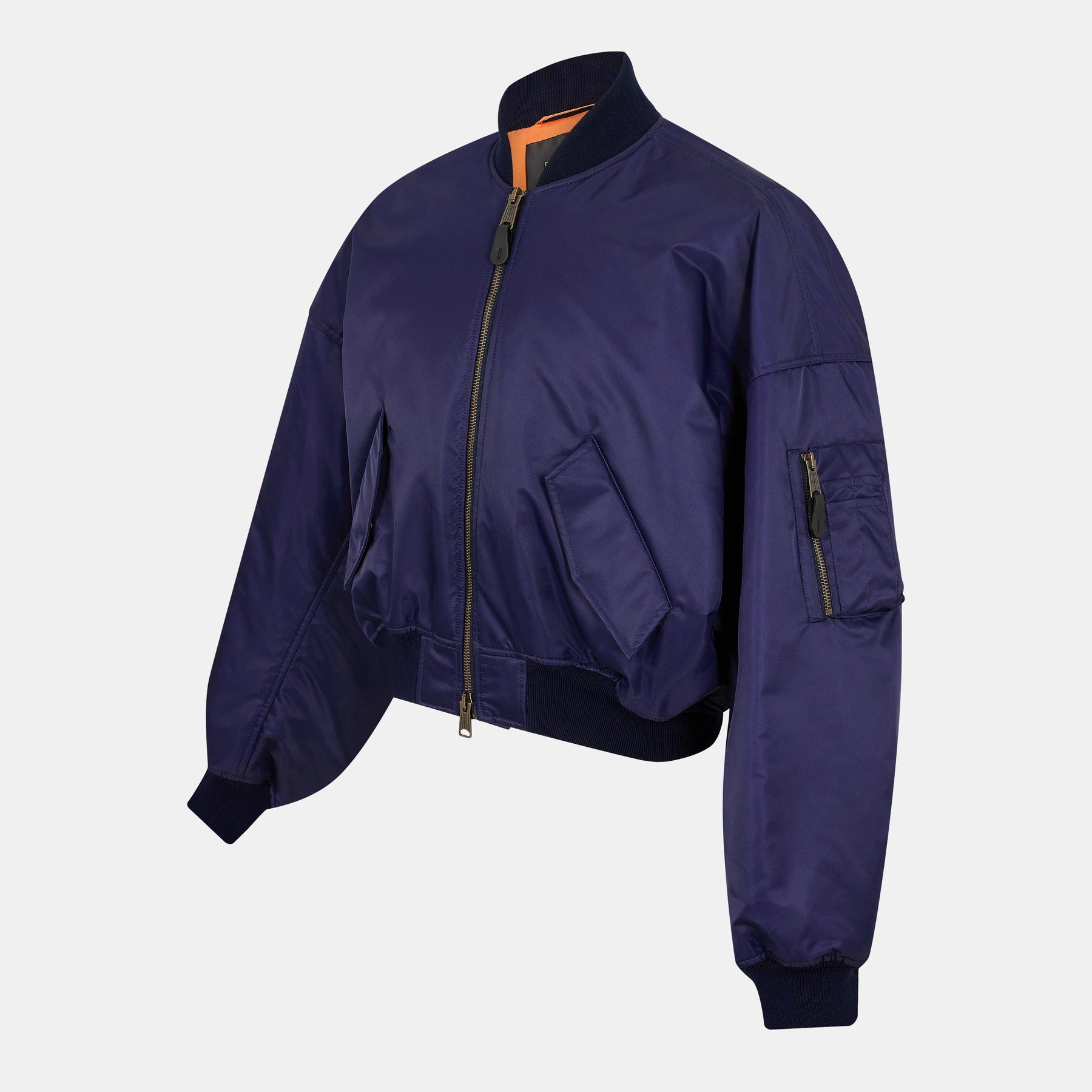 Round Bomber Jacket